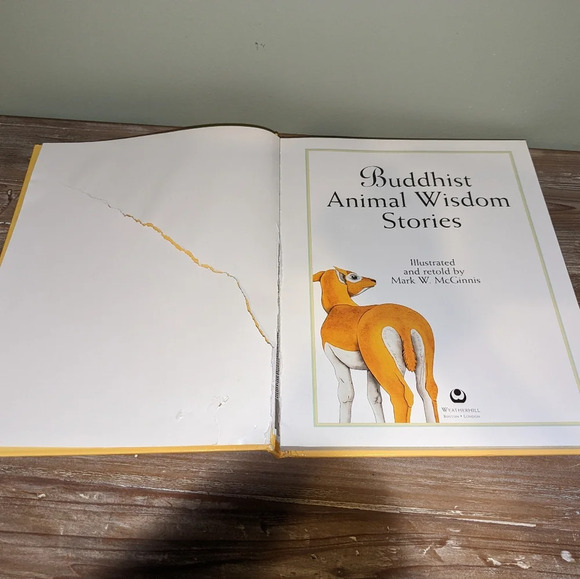 Buddhist Animal Wisdom Stories by McGinnis, Mark W. (2004) Hardcover *damaged* - Picture 5 of 10